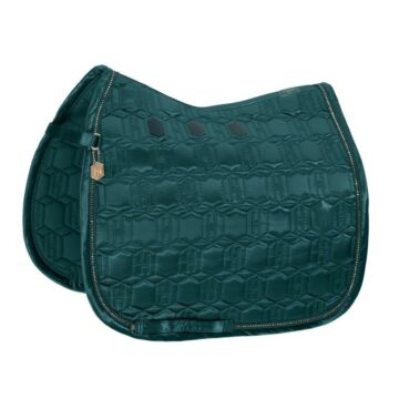 Schabracke dressur Eskadron Heritage Satin Crystal Vintage Green