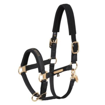 Halfter Eskadron Heritage Faux Leather Plait DP Black