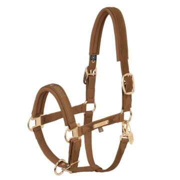 Halfter Eskadron Heritage Faux Leather Plait DP Almond