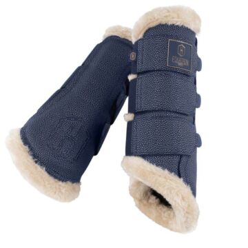 Gamaschen Eskadron Heritage Stingray Fauxfur True Blue