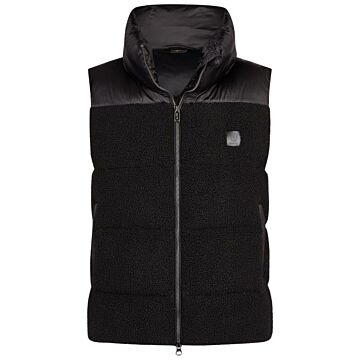 Körperwarmer Eskadron Heritage Quilt Waistcoat Teddy Black