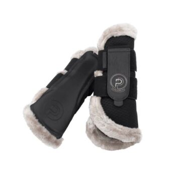 Gamaschen Eskadron Platinum Mesh Faux Fur Black