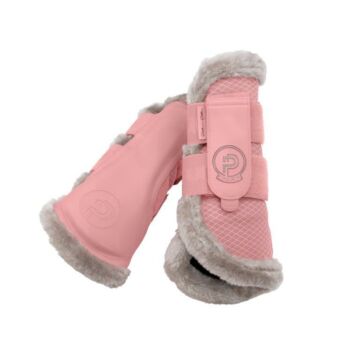 Gamaschen Eskadron Platinum Mesh Faux Fur Soft rouge