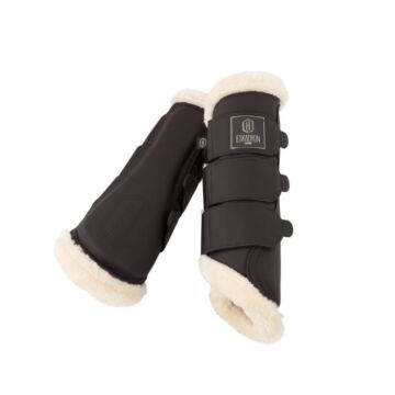 Gamaschen Eskadron Heritage Faux Leather FF Black Truffle