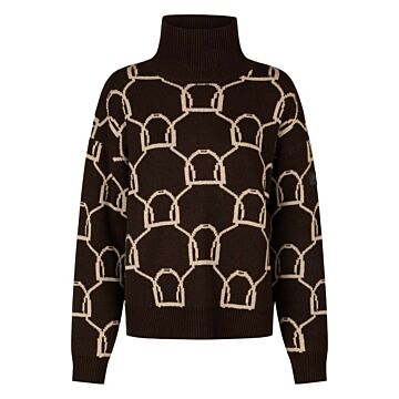 Pullover Eskadron Heritage Knit Jumper Black Truffle