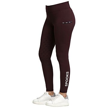 Reitlegging Spooks Emalia Thermo fullgriff Plum
