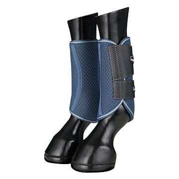 Gamaschen LeMieux Carbon Mesh Wrap Boots blau/grün