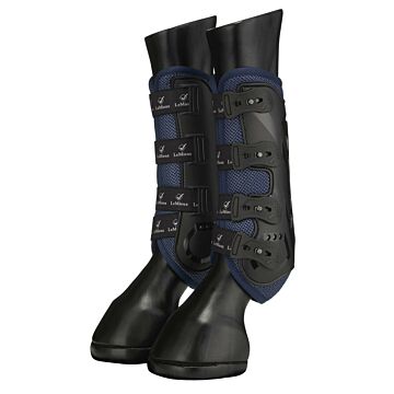 Gamaschen Vorderseite LeMieux Ultramesh blau