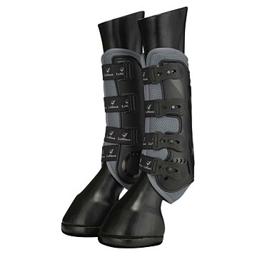 Gamaschen Rückseite LeMieux Ultramesh grau