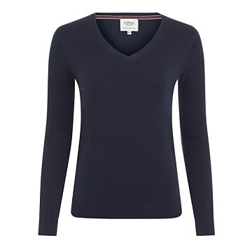 Pullover LeMieux Elite V-Neck Jumper Navy