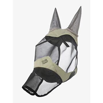 Fliegemaske LeMieux Visor-Tek Full Fly Mask Fern 