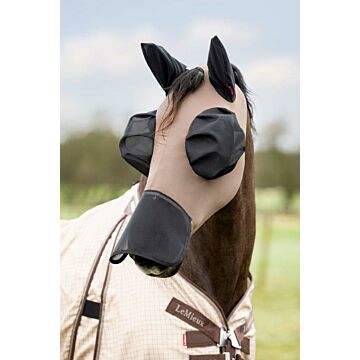 Fliegenmaske LeMieux Bug Relief Full Mask Walnut