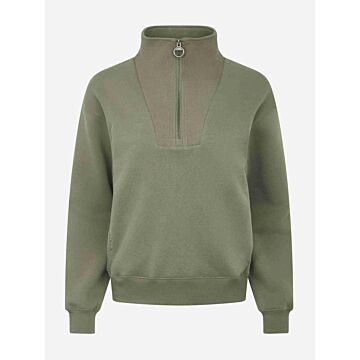 Pullover LeMieux Keira Quarter Zip Sweat Rosemary