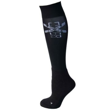 Reitsocken Oxer Cushion schwarz