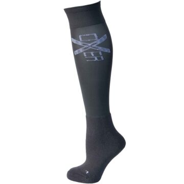 Reitsocken Oxer Cushion grau
