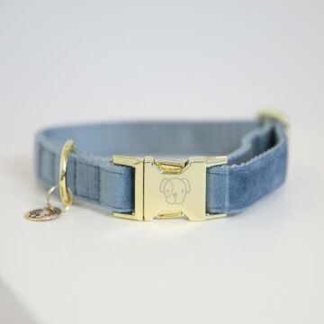 Halsband Kentucky Velvet blau