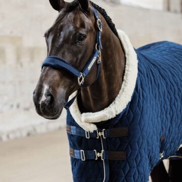 Showdecke Kentucky Velvet 160 gramm Navy