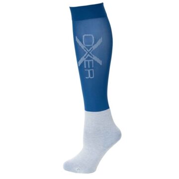 Reitsocken Oxer Slim Foot Marine