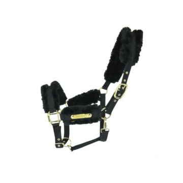 Halfter Kentucky Nylon Sheepskin schwarz