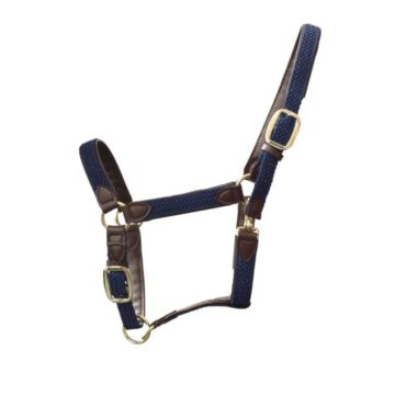 Halfter Kentucky Gevlochten Nylon blau