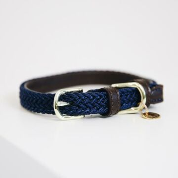 Halsband Kentucky Nylon blau