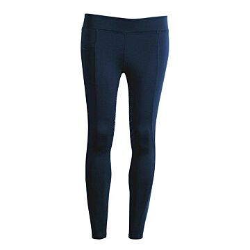 Reitleggings Montar Flora fullgriff blau