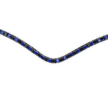 Stirnband Montar FAIR Crystal schwarz/blau