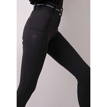 Reithose Montar Luna fullgriff blau