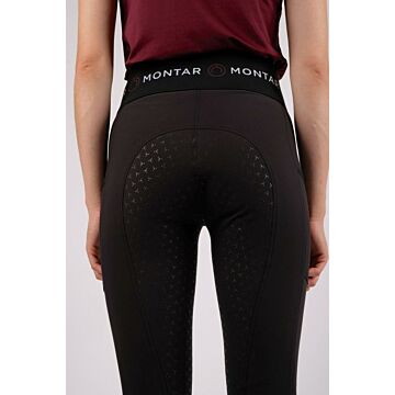 Reithose Montar Kehlani fullgriff Schwarz