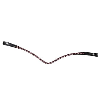 Stirnbänder Montar Amethyst Plum Crystal Schwarz
