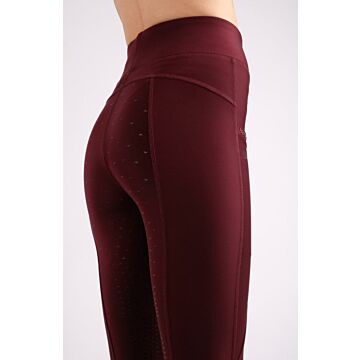 Reitlegging Montar Junior winter pull on Plum