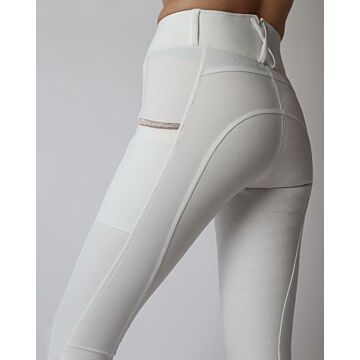 Reithose Rebel by Montar Tone in tone fullgriff White