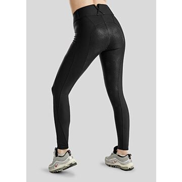 Reithose Montar MoZida Refined Metal Crystals fullgriff Black