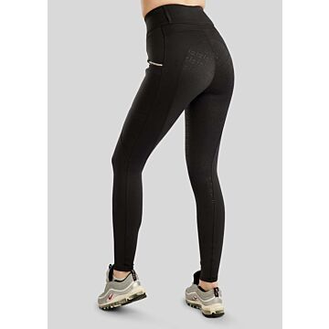 Reitlegging Montar MoLila Champagne Crystals fullgriff Black