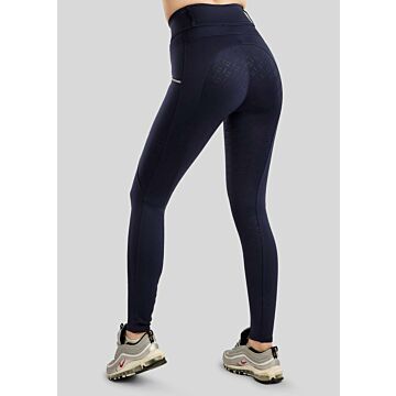 Reitlegging Montar MoLila Champagne Crystals fullgriff Navy