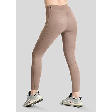 Reitlegging Montar MoVeronica Thermo fullgriff Nougat Brown