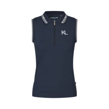 Polo ärmellos Kingsland Naira Navy