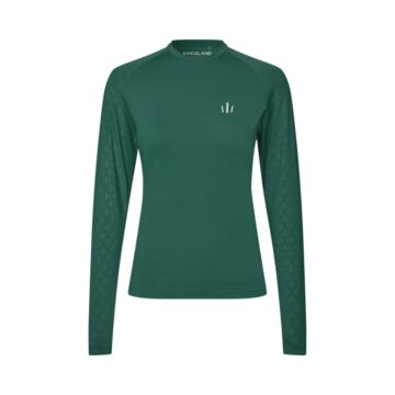 Trainiershirt Kingsland Nico ronde hals Green June Bug