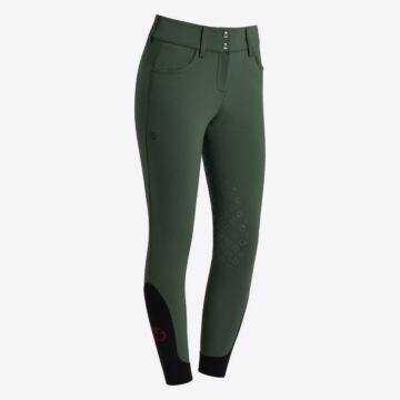 Reithose Cavalleria Toscana American fullgriff Grün