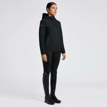 Weste Cavalleria Toscana Thermal Hooded Performance Softshell Schwarz