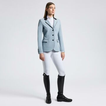 Turnierjacke Cavalleria Toscana GP Perforated Lichtblauw