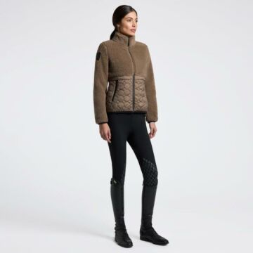Weste Cavalleria Toscana Teddy Bear Fleece Beige