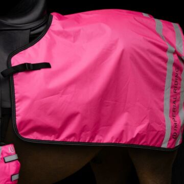 Ausreitdecke  Imperial Riding Reflective Neon Pink