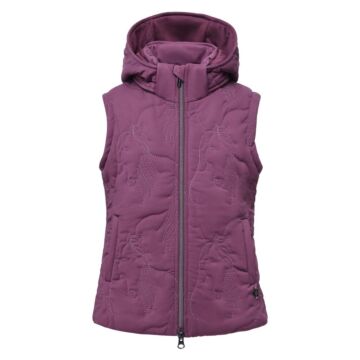 Körperwarmer Imperial Riding Lexy Kids Dark Mauve