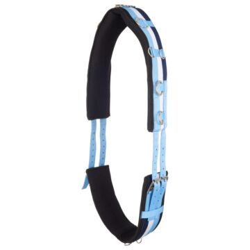 Imperial Riding Longiergurt Deluxe Blue Breeze 