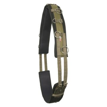 Longiergurt Imperial Riding Nylon Deluxe Extra Olive green