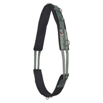 Longiergurt Imperial Riding Nylon Deluxe Extra Dark sage