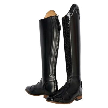 Reitstiefel Imperial Riding Olania Dressage Black Croco