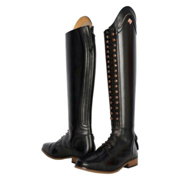 Reitstiefel Imperial Riding Olania Dressage Black Lack-Rose