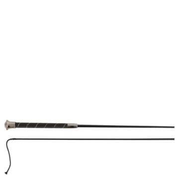 Dressurpeitsche BR Orion Schwarz/Gunmetal 